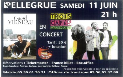 10,11 et 12 juin – 50 ans du Comité des fêtes de Pellegrue : un programme exceptionnel
